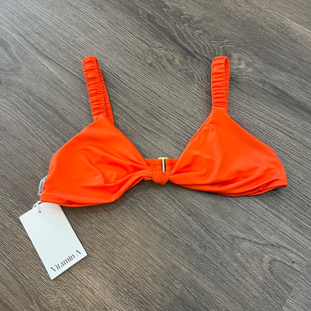 NWT Women’s Vitamin A Orange Bikini
